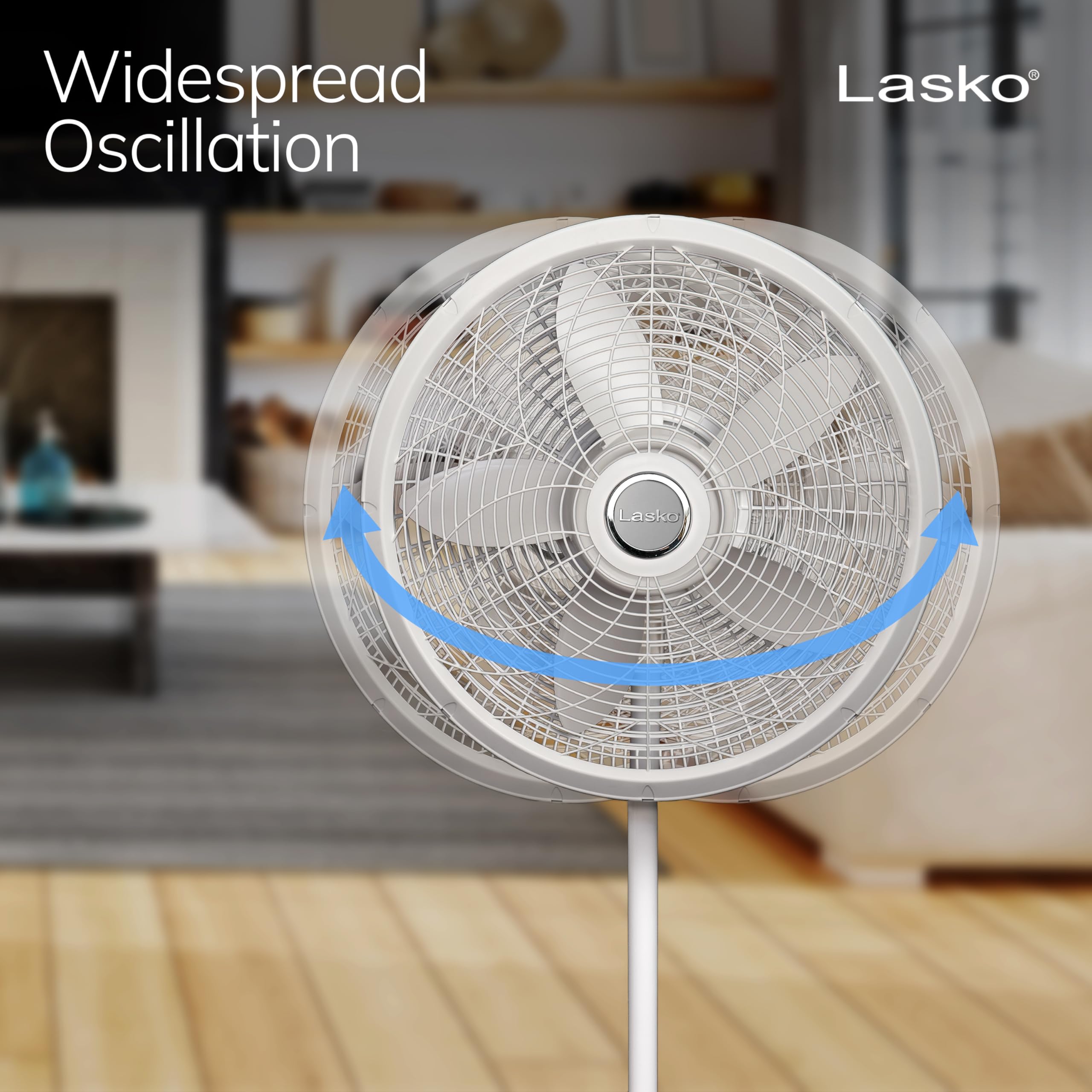 Amazon.com: Lasko Oscillating Pedestal Fan - Lasko Fan with